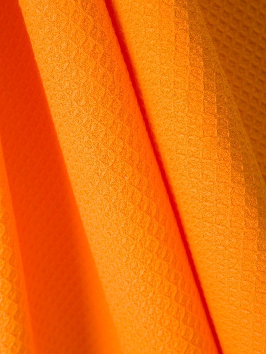 снимок Полотенце вафельное оранжевое от магазина BIO-TEXTILES ОПТ