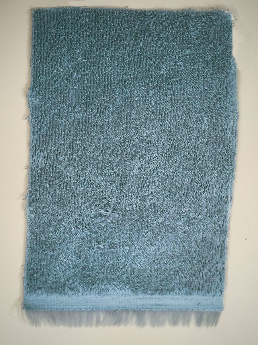 снимок Махровое полотно лазурь, ширина 1,6 м от магазина BIO-TEXTILES ОПТ