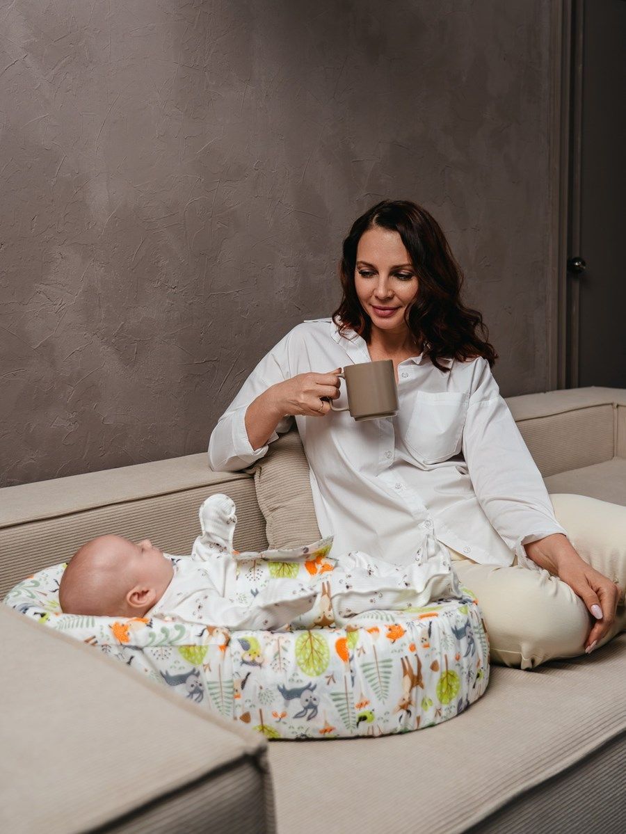 снимок Подушка c эффектом памяти «Baby-Люлька» лесная полянка от магазина BIO-TEXTILES ОПТ